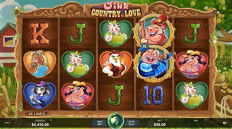 FREE Oink Country Love Slot by Microgaming for Filipinos.